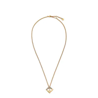 Collier Forever Fendi - Collier en métal couleur or | Fendi
